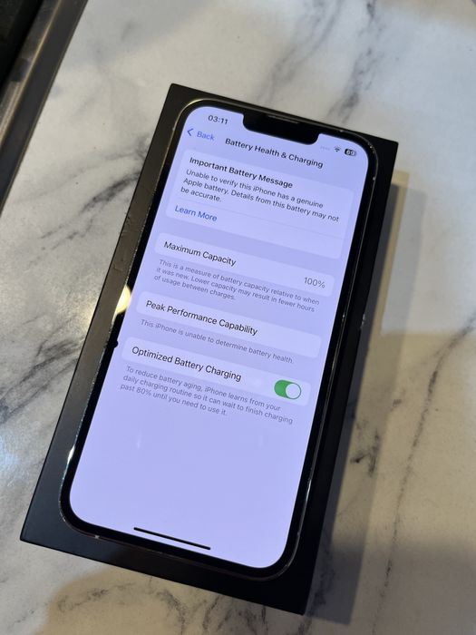 iPhone 13 pro 256gb 100%