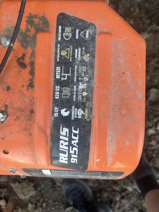 Vand motocultor RURIS 915 15 cp