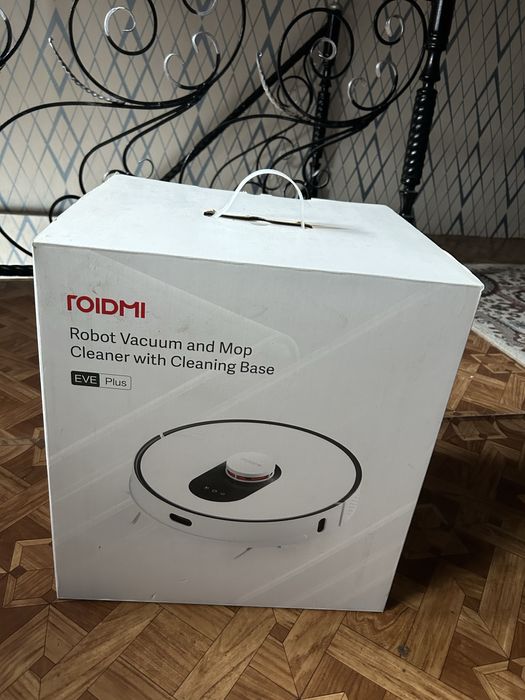 Робот-пылесос ROIDMI EVE Plus (новый, с самоочисткой)
