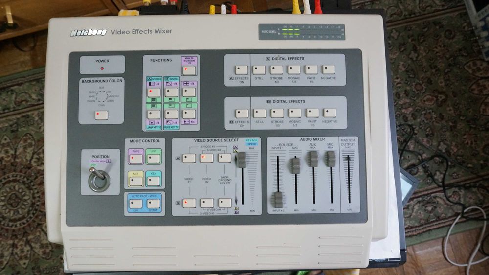 Mixer Audio-video cu efecte digitale Meicheng CMX-07