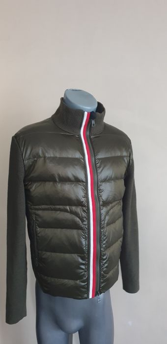 Moncler Down Stretch Hybrid Mens Jacket  M / L НОВО ОРИГИНАЛ Мъжко Яке