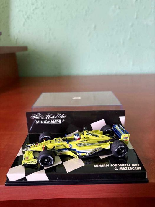продавам редки модели формула 1 мащаб 1.43 на minichamps