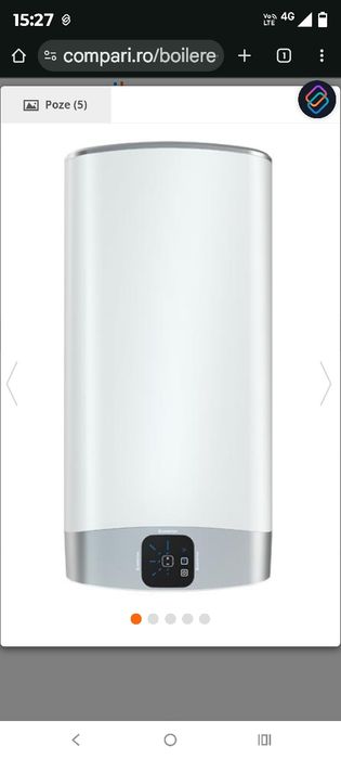 Boiler electric slim Ariston 80L