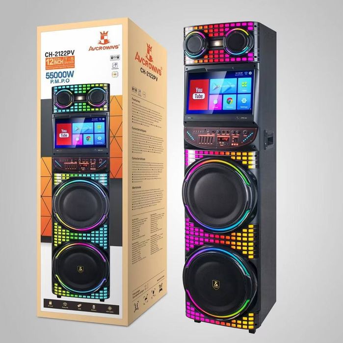 Avcrowns Ch  2122av Мониторли калонка 3 хил размер бор Портативни