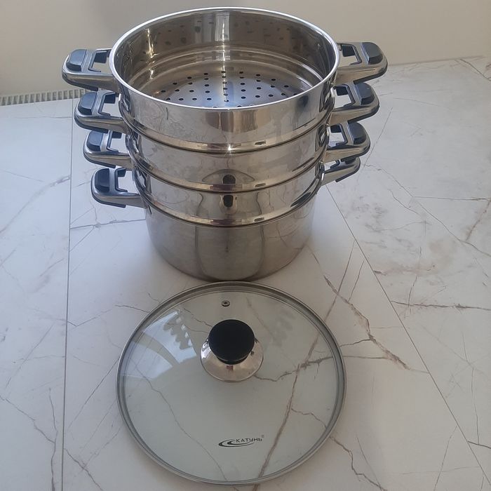 Мантоварка стальная