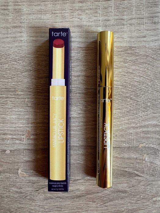 Tarte, Maracuja Juicy Lipstick, Cherry – ново червено червило за устни