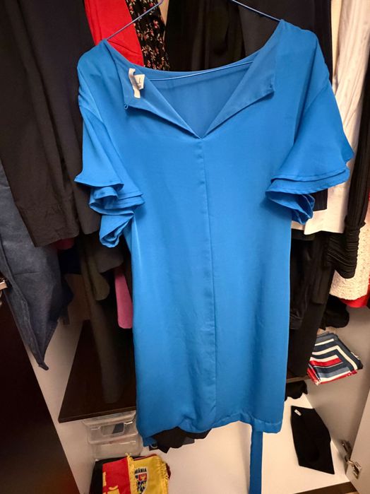 Rochie H&M Office Albastră