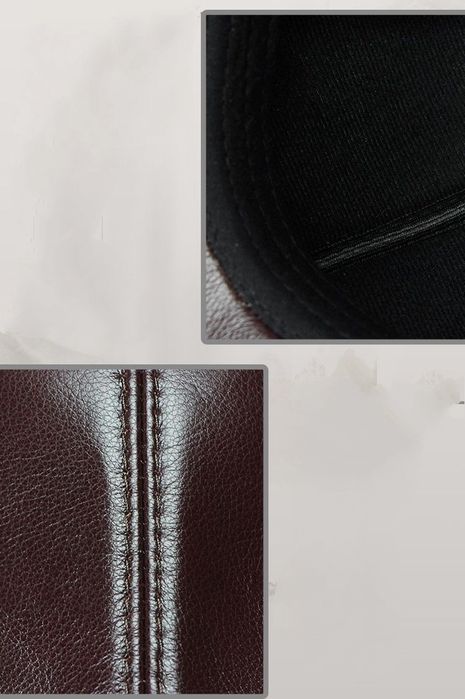 Мужская кепка шапка козырек из натуральной кожи мужской табий кожа хак