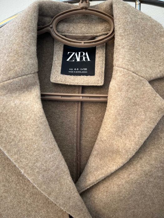 Детско палто ZARA за момиче 8-9 години
