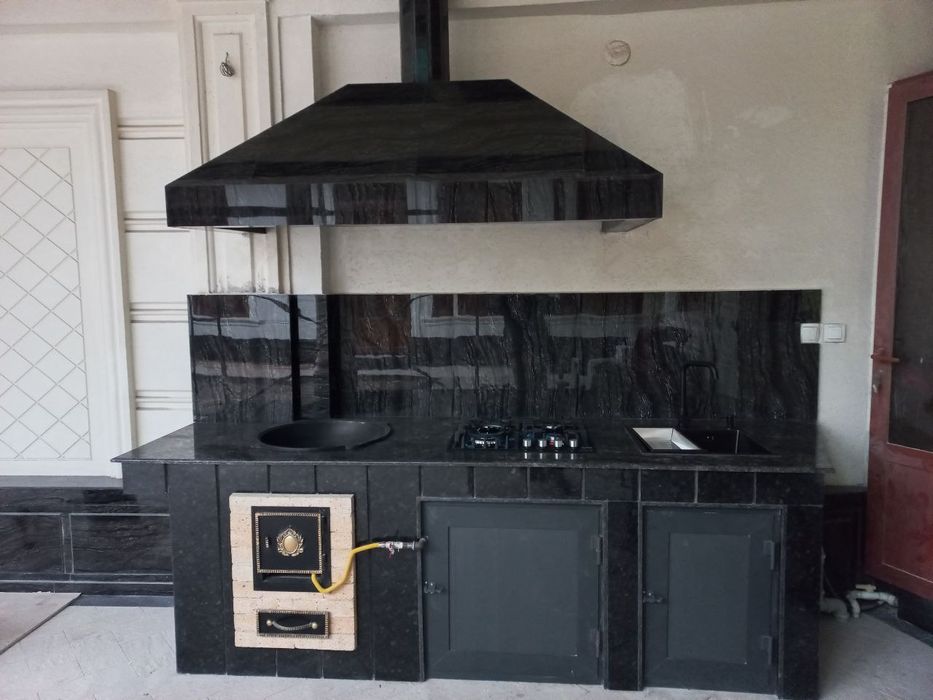 Летний кухня мангал учок тандир