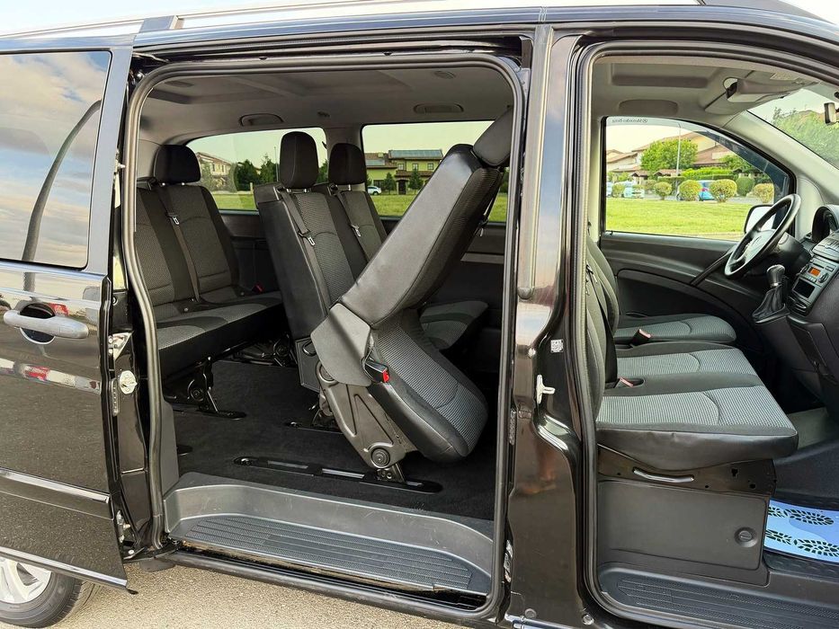 Mercedes-Benz Vito 2.2 CDI 116 Tourer Lang Aut Pro 163 CP 9 Locuri An 2014 Euro5
