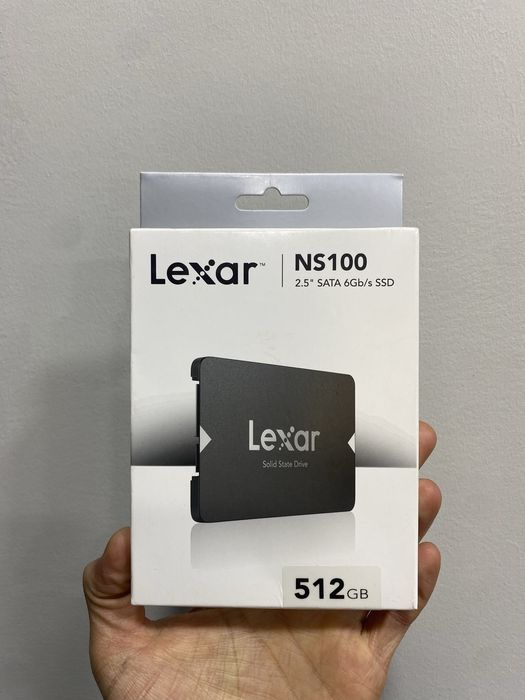 Lexar SSD 512 Gb Yangi