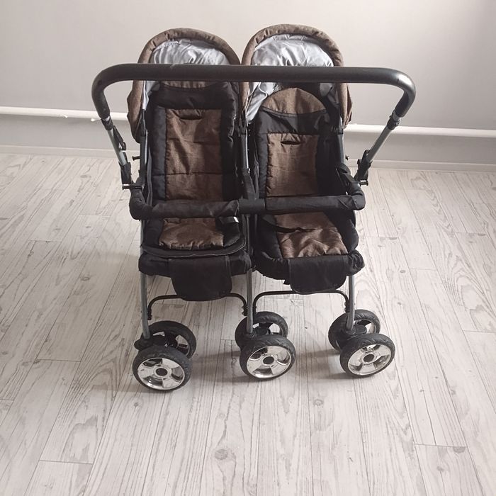 Коляска для двойни б/у