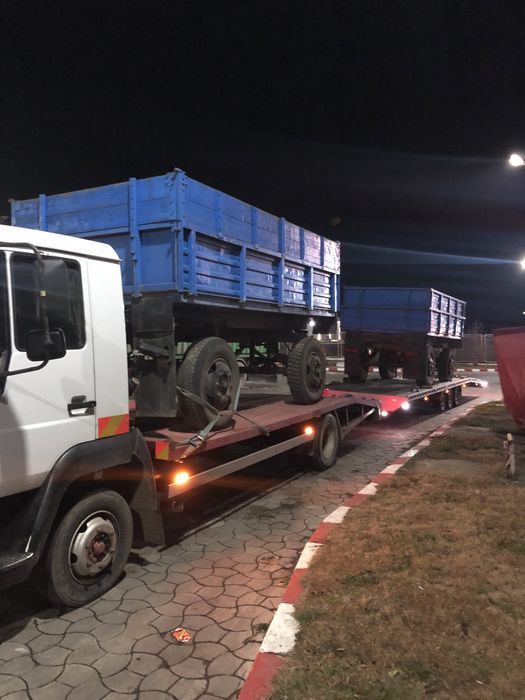 Transport Utilaje / Non-Stop 24/7 Tractari Platforma Auto