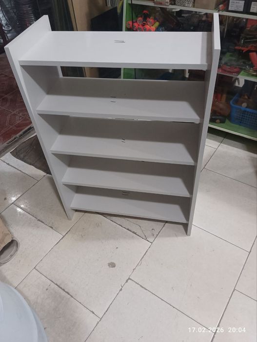 Обувной полка цвет серый