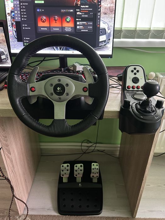 Logitech g25 с скорости