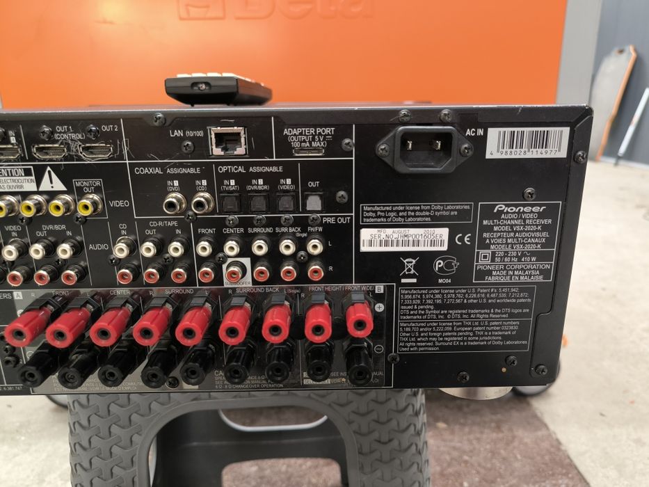 Pioneer vsx 2020 7x150 watt