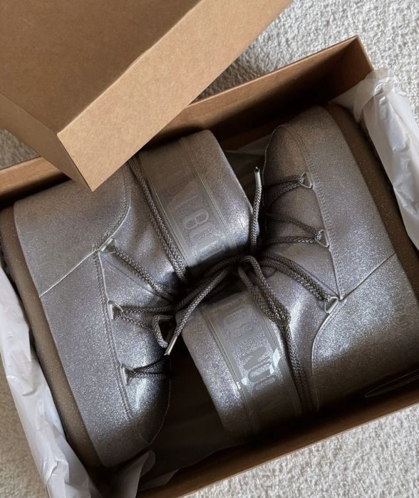 Moon Boot Icon Glitter Low originale noi 36/38