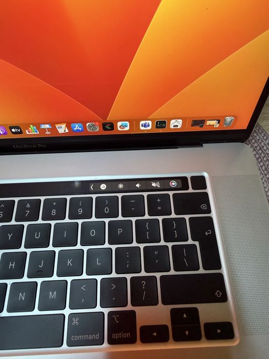MacBook Pro 16'' Touch Bar 2019,silver