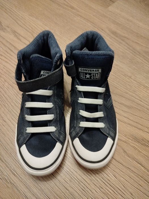 Converse,albastru închis,piele naturala,originali