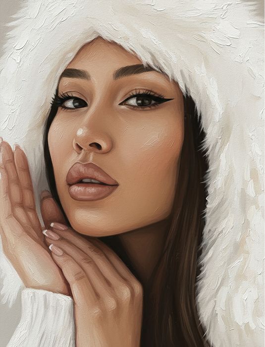 Портрет в стиле масло