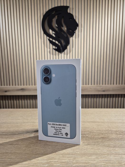 iPhone 16 Plus 128gb Teal Neverlocked/Fact+Garantie