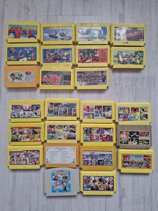 Casete joc tv retro