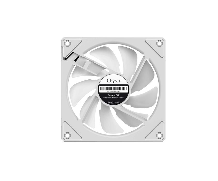 Кулер Ocypus Gamma F12 WH ARGB REVERSE BLADE