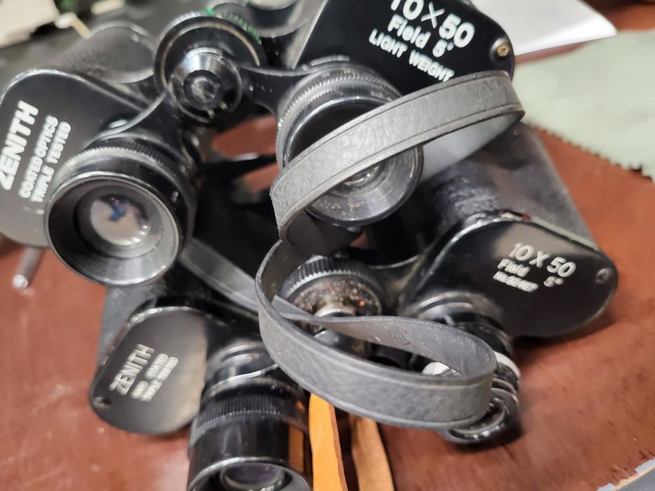 1 buc Binoclu ZENITH 10×50 .DEFECT!  Mercury 10×30, Clover 8×30