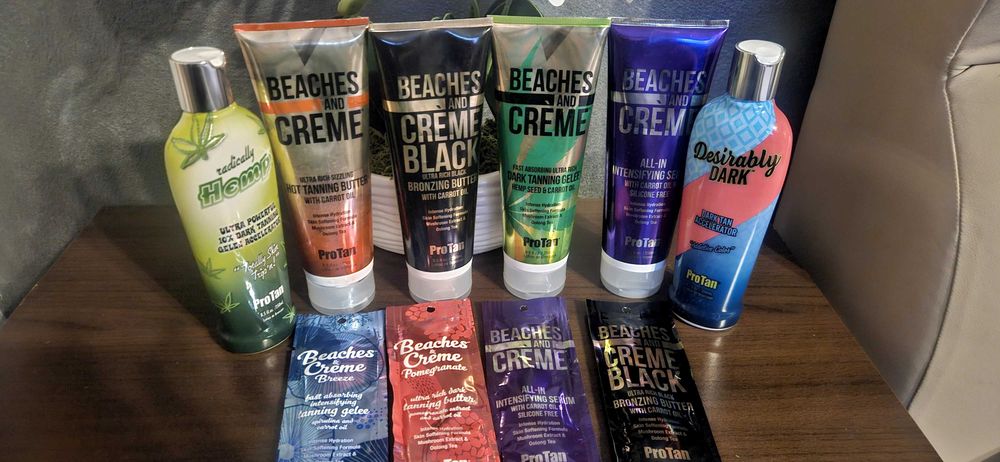 Creme, seruri, unturi pentru bronz la solar