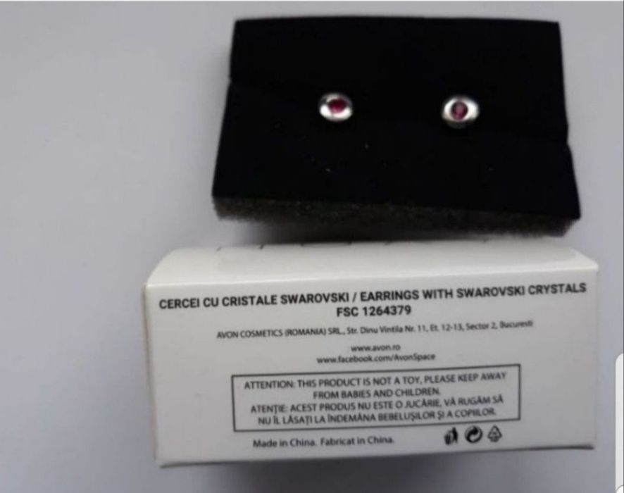 Avon Cercei cu cristale swarovscki