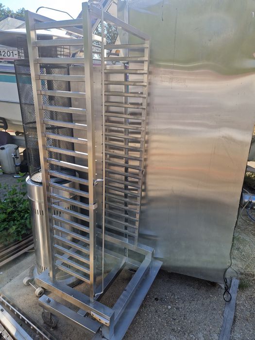 Masa rece cu vitrina, Hote inox cu filtre inox pentru restaurant sau