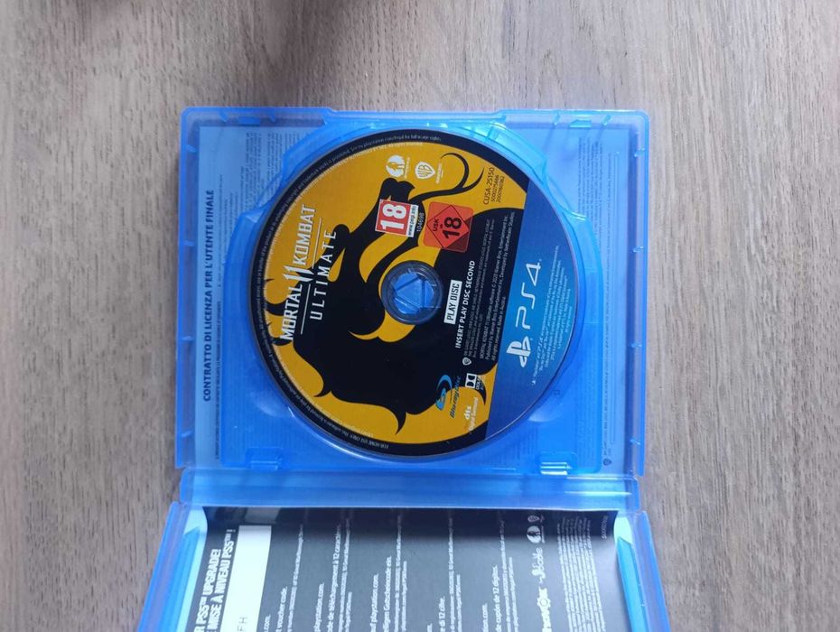 Диск Mortal combat 11 ps4