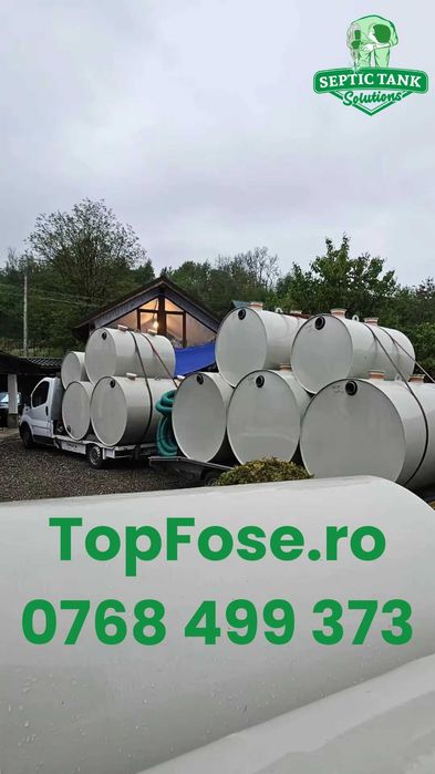 Fosa Septica 2000L Eco pt 4-5 Pers + Livrare de la 49 Lei + Garantie