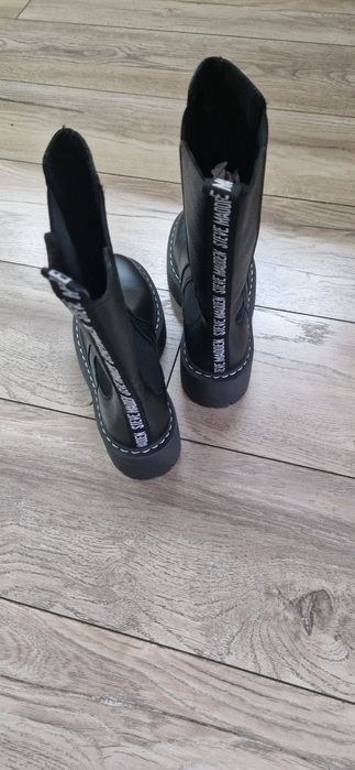 Боти Steve madden, естествена кожа, 37 номер