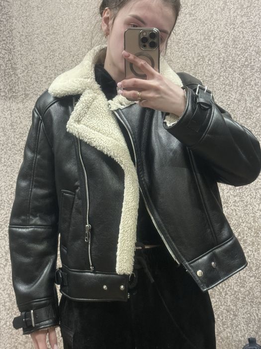 Дубленка короткая весенняя