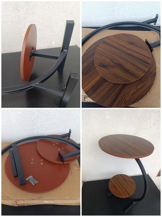 Masuta de cafea pentru living  design nordic elegant 62x40cm modern