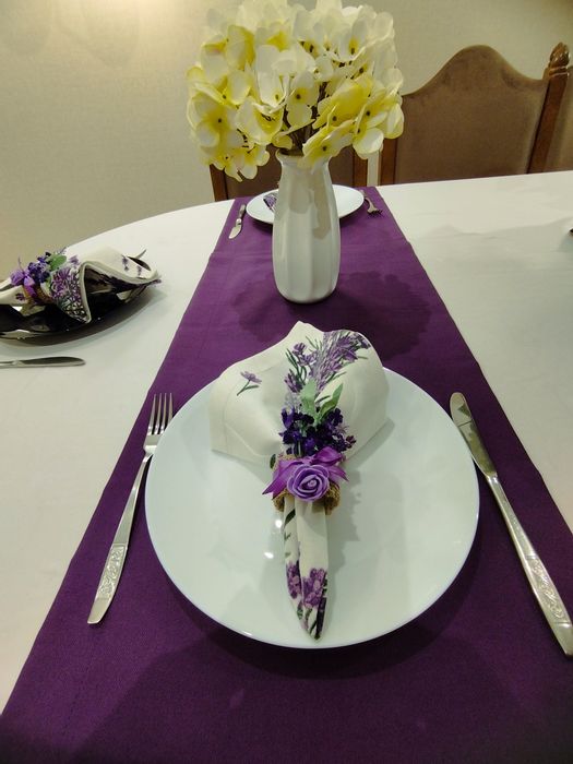 Тишлайфери  текстилни салфетки и пръстени за тях