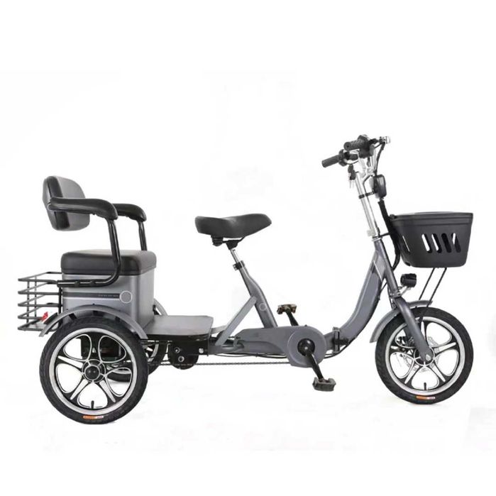 Электрический трехколесный велосипед