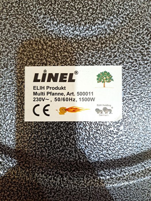 Tigaie electrica Linel