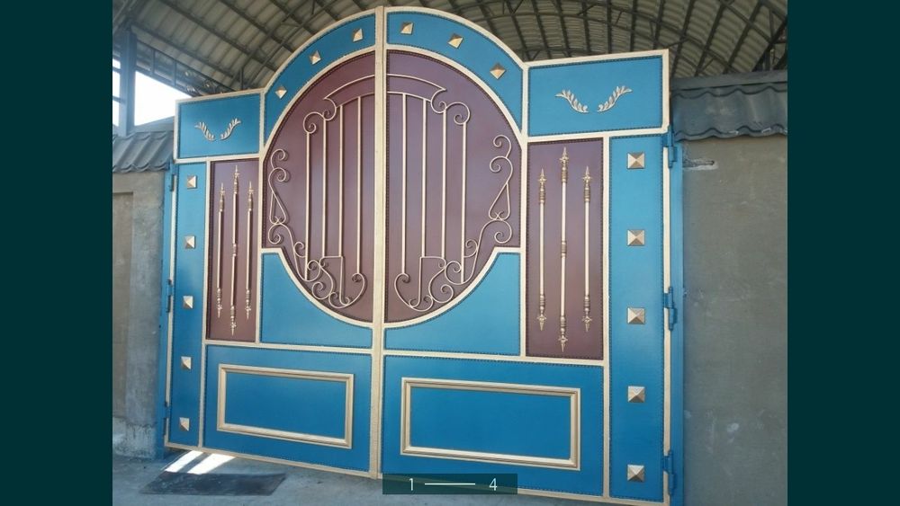 Покраска  и реставрация Ворот