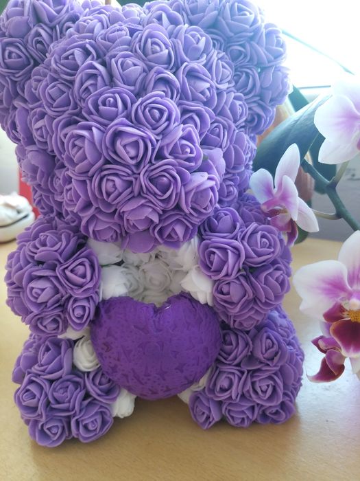 Мече от рози- перфектният подарък