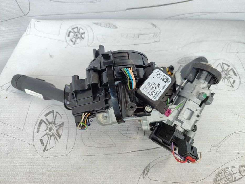 Ansamblu manete comenzi volan + spiră + contact Opel Astra J 20817720 2011 / [2010-2015] / (5B3)