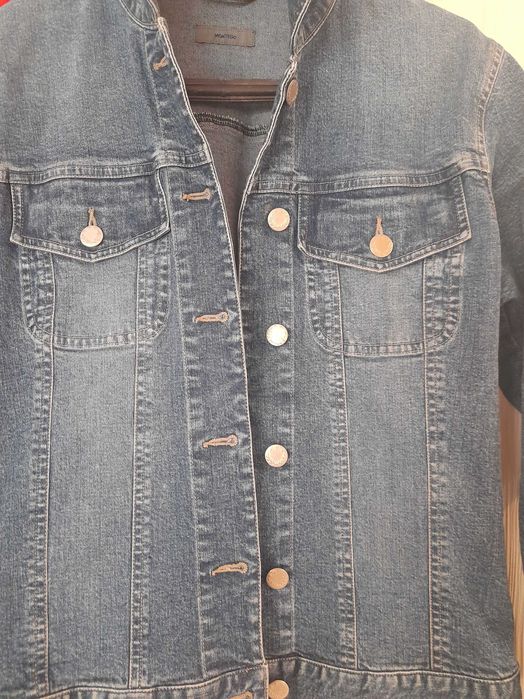 Късо дънково елече