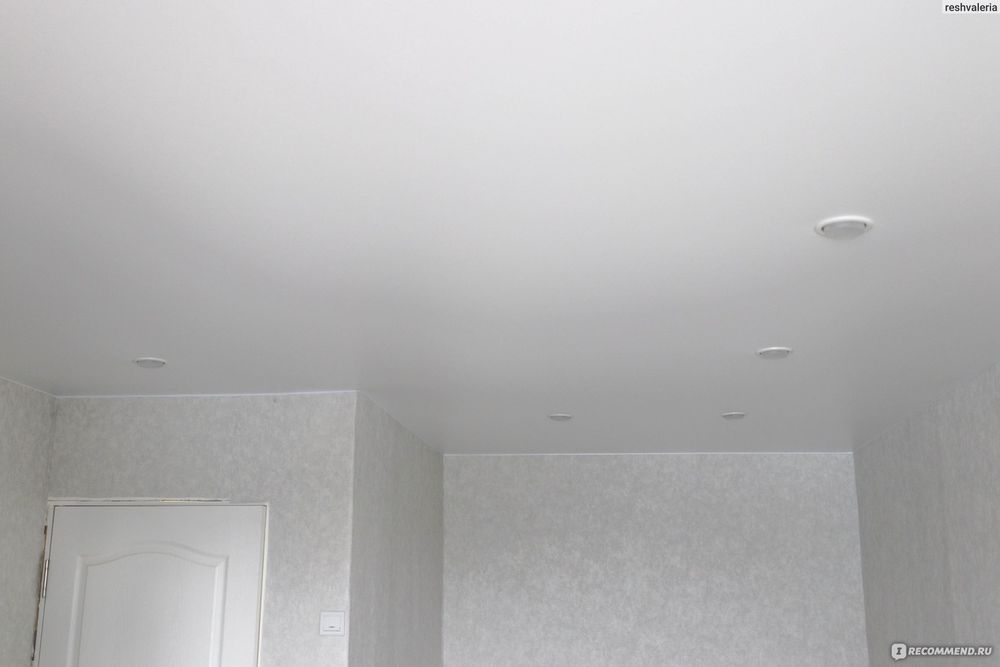 Доступные натяжные потолки