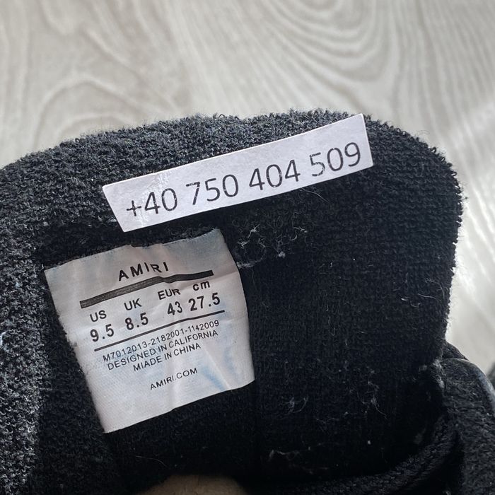 Amiri MA-1 Black Crystal 43