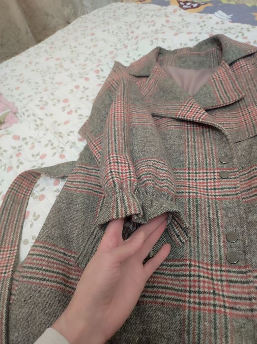 Трендвый  пальто тренч 5000тг