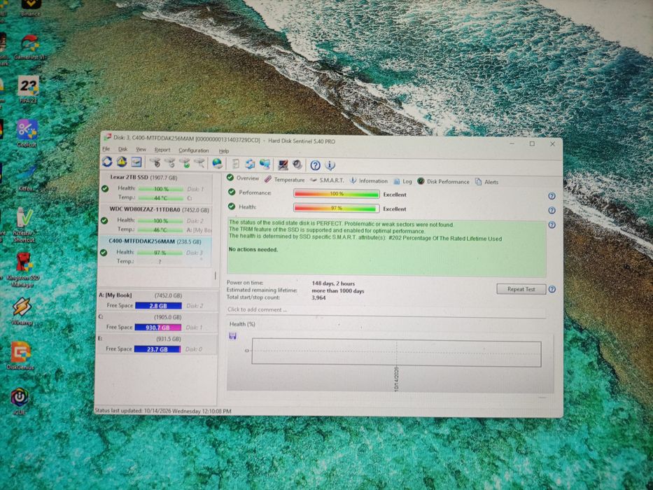 vand ssd nvme m2 pciex 3.0/sata3  2280 256gb second hand