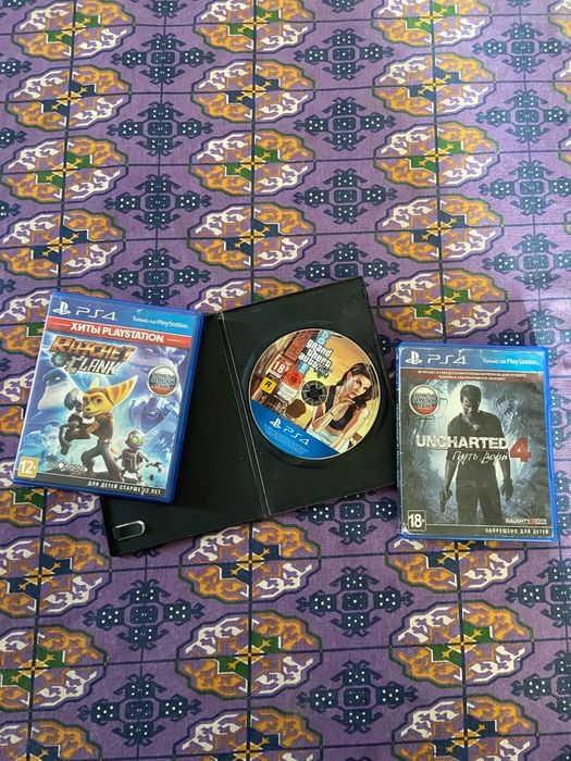 Продам б/у диски на PS4