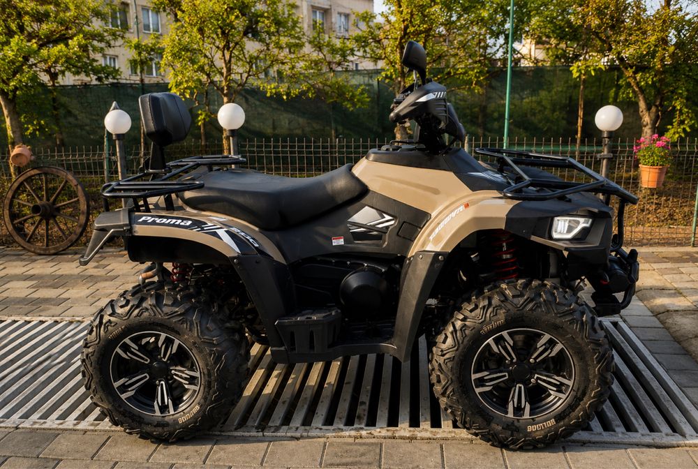 Linhai 500 Pro Max 2022, 3400 km, număr negru, full dotări